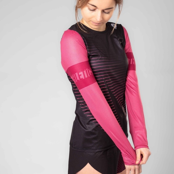 DAMES HARDLOOPSHIRT LANGE MOUW